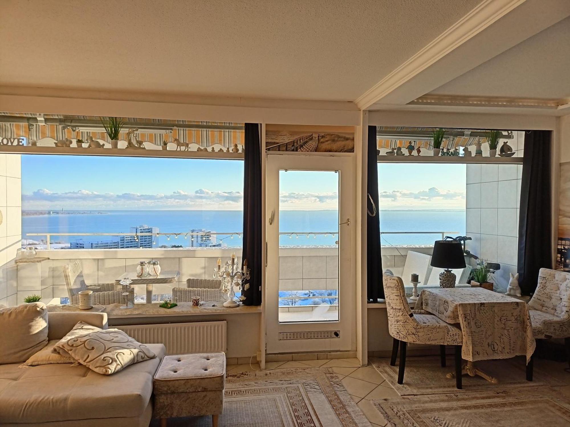 Wohnung Mit Traumhaftem Meerblick Und Schwimmbad Sierksdorf Buitenkant foto